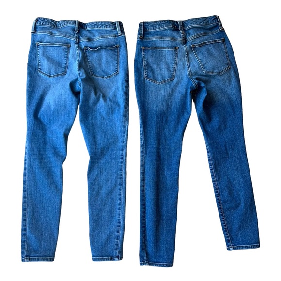 Lot 2 Pair Universal Thread High Rise Skinny Jeans size 6 28R 28 R - Picture 2 of 7